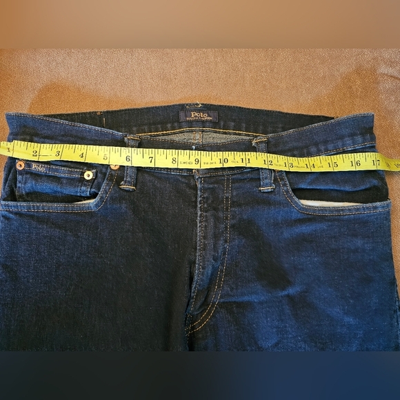 Polo Ralph Lauren Dark Wash Classic Fit Jeans Size 34/30 - Picture 8 of 11